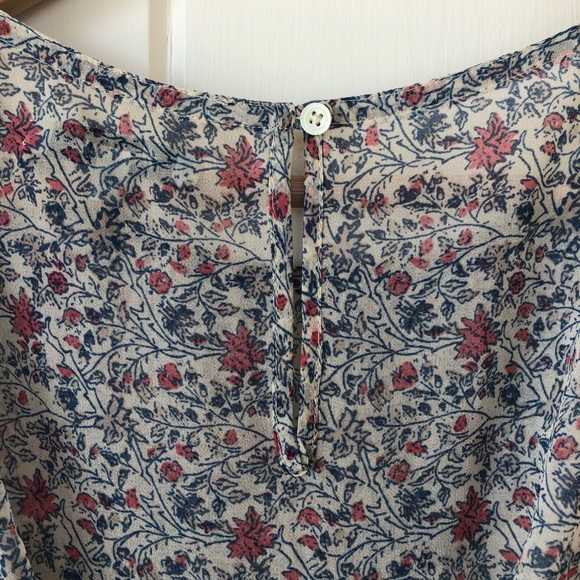 HP🎉MADEWELL Sharon Floral Tie Back Mini Dress - Picture 7 of 14